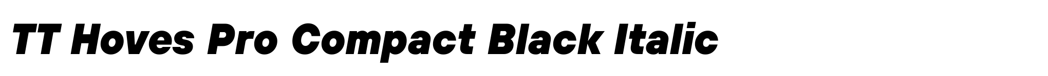 TT Hoves Pro Compact Black Italic image
